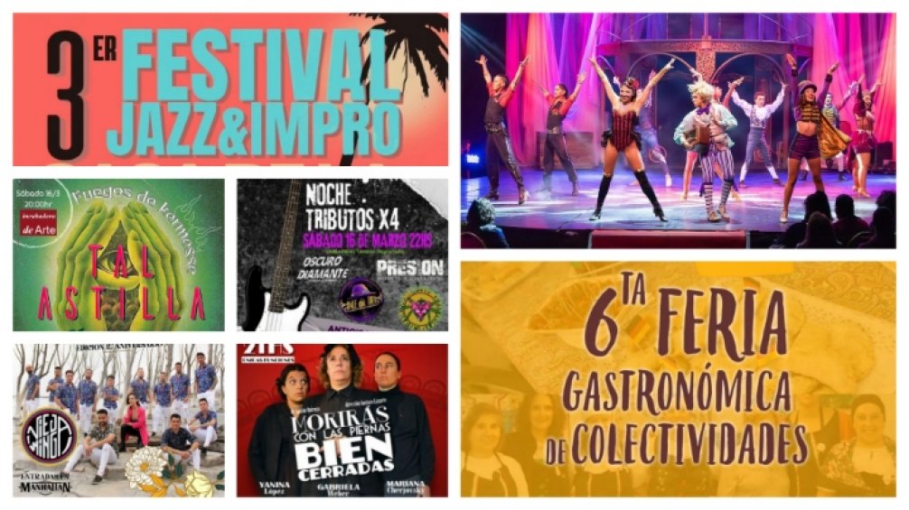 El fin de semana llega con una extensa agenda cultural